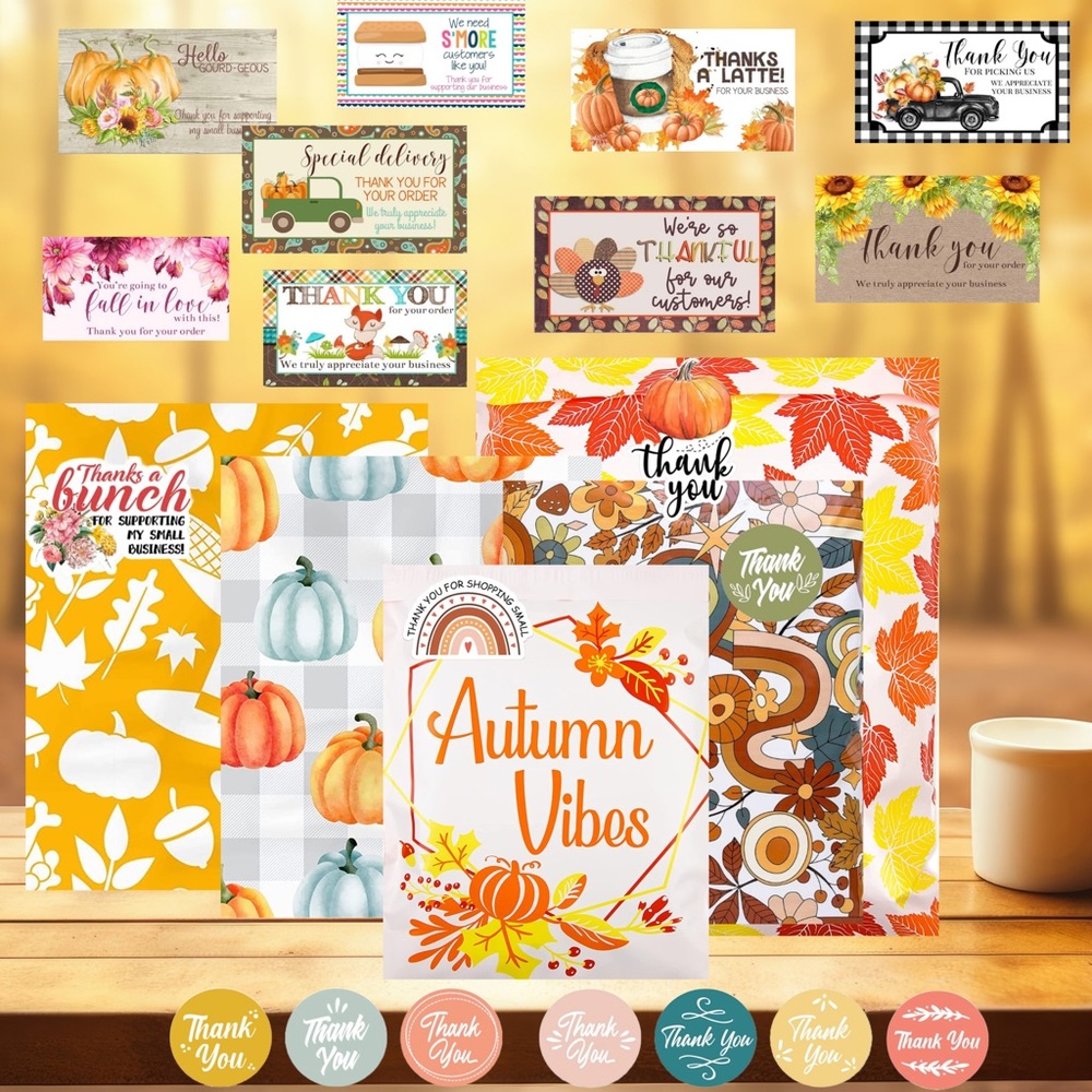 Autumn poly mailer bundle 10x13